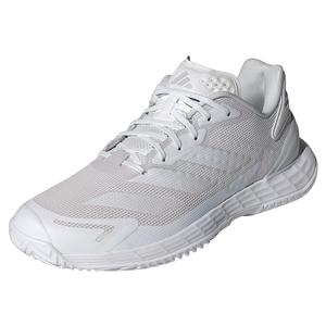 Womens Defiant Speed 2 Tennis Shoes White and Grey One