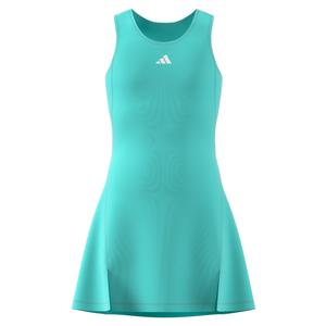 Girls Club Tennis Dress Semi Flash Aqua