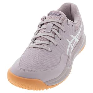 Juniors Gel-Resolution 9 GS Tennis Shoes Watershed Rose and White
