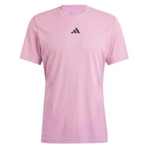 Mens Pro Airchill Tennis Top Semi Pink Spark and Preloved Purple