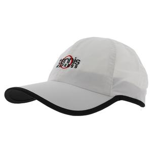 Unisex Featherlight Tennis Cap in White