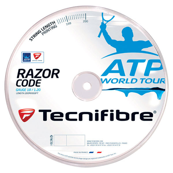  Atp Razor Code 1.20mm/18g Tennis String Reel Carbon
