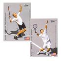 Andre Agassi vs Pete Sampras Major Match Up Tennis Collector Card