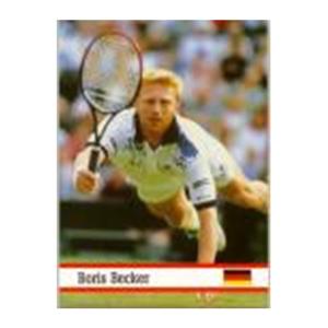 Boris Becker World of Sports Card