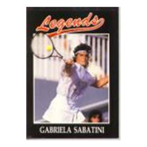 Gabriela Sabatini Silver Foil Legends