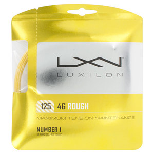 4G Rough 125 16L Tennis String Gold