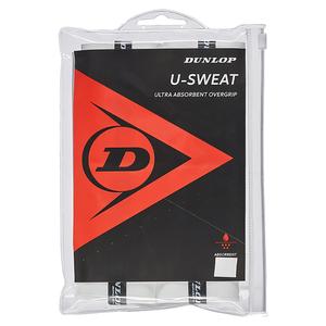 U Sweat 12 Pack Tennis Overgrip White