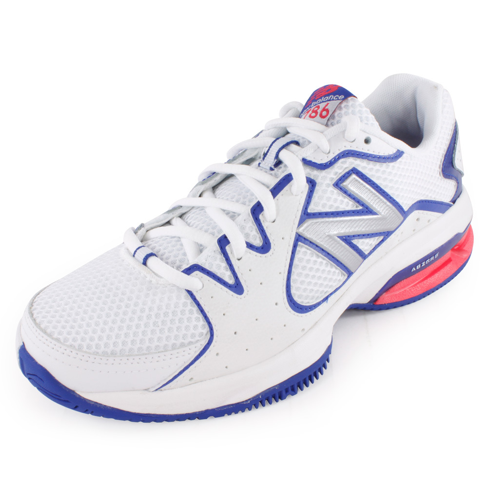 New Balance Women’s 786 2a Width Tennis Shoes White And Pink – Tennis ...