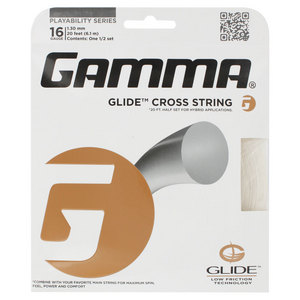 Gamma Glide Cross 16G Tennis String Half Set 