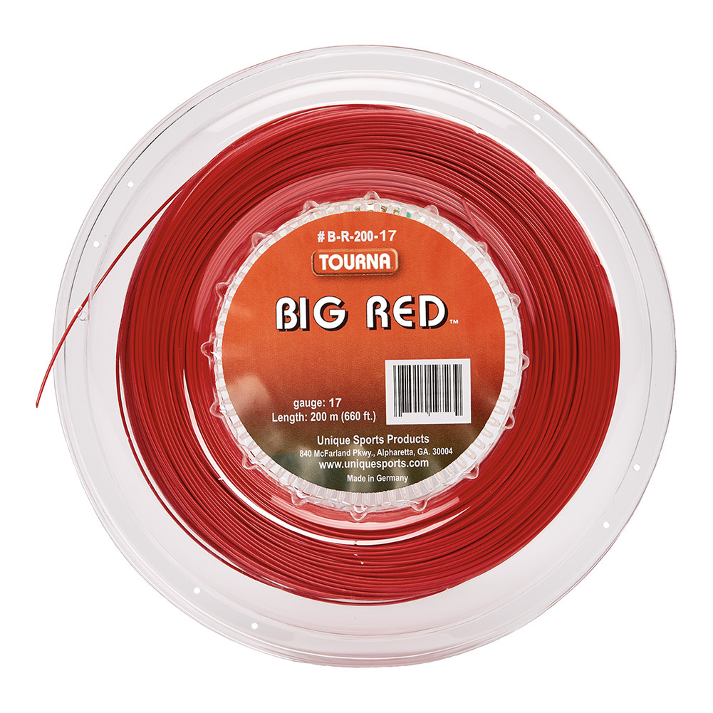 Tourna Big Red 16g Tennis String (Reel)