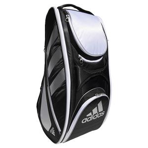 Tour Tennis 12 Racquet Bag Black and White