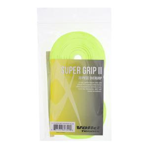 Super Grip II 30 Pack Tennis Overgrip Neon Yellow