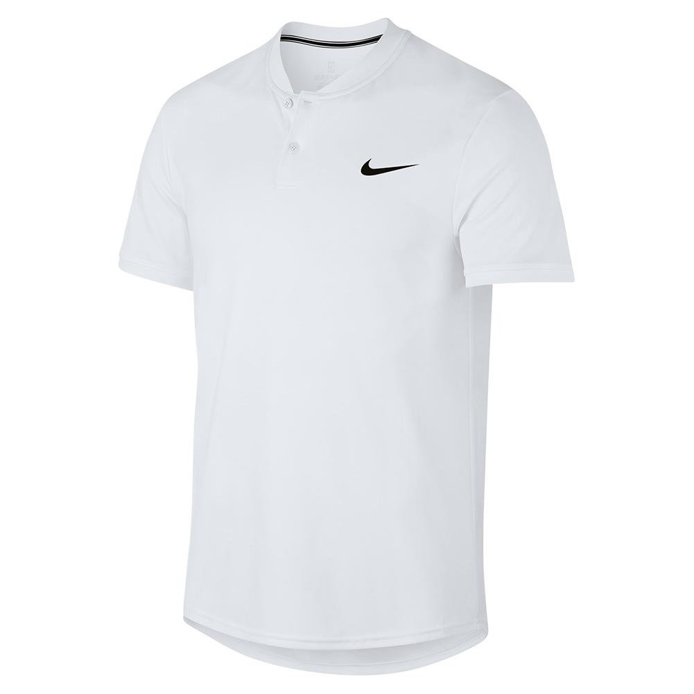 Nike Men`s Court Dry Blade Tennis Polo