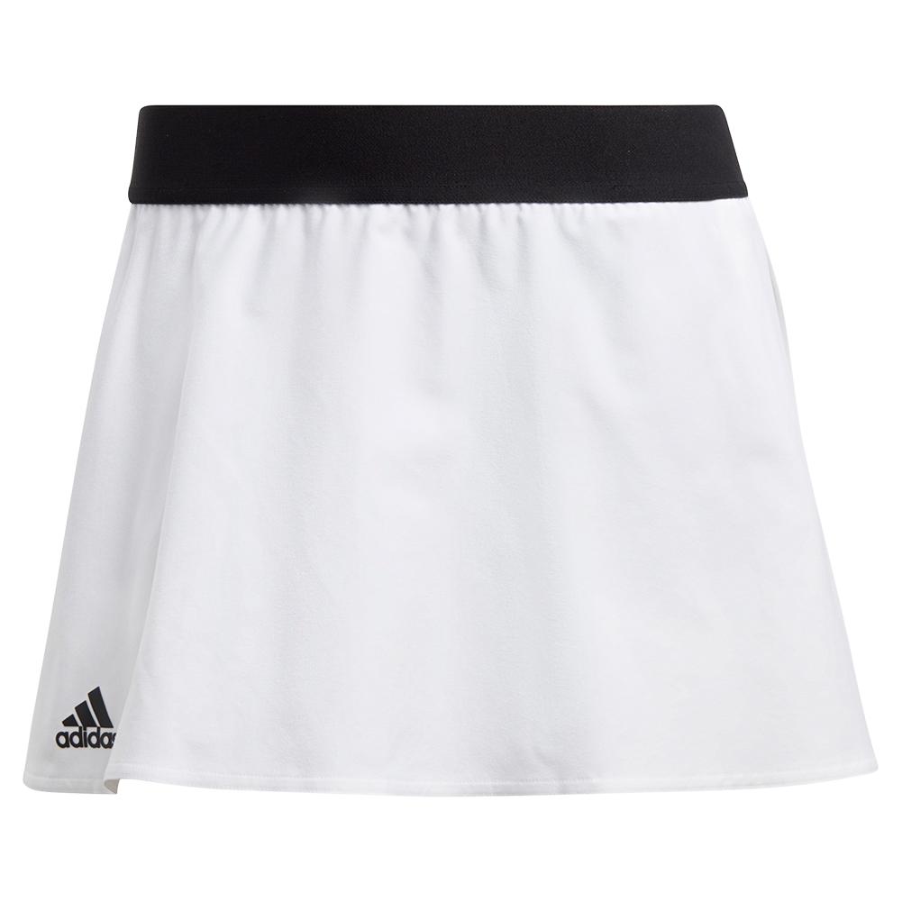 adidas white tennis skirt