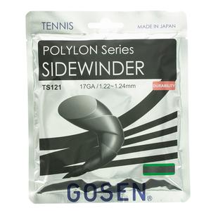Sidewinder 17G Tennis String BLACK