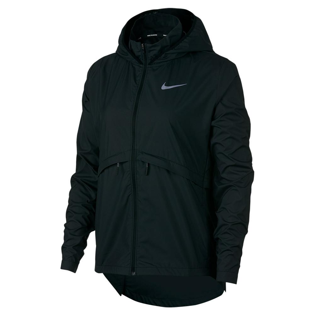 black nike womens coat