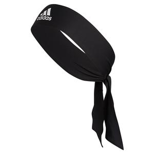 Alphaskin Tie Tennis Headband Black and White