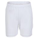 Girls` Tennis Shorty With Ball Pocket White