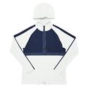 Women`s Stretch Woven Track Top 051_NAVY/WHITE