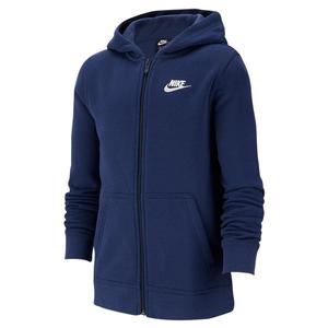 Boys` Sportswear Club Full-Zip Hoodie