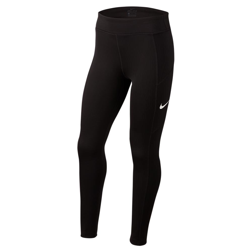 Nike Girls` Trophy Training Tights in Black