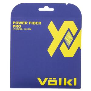 Power Fiber Pro Neon Yellow Tennis String