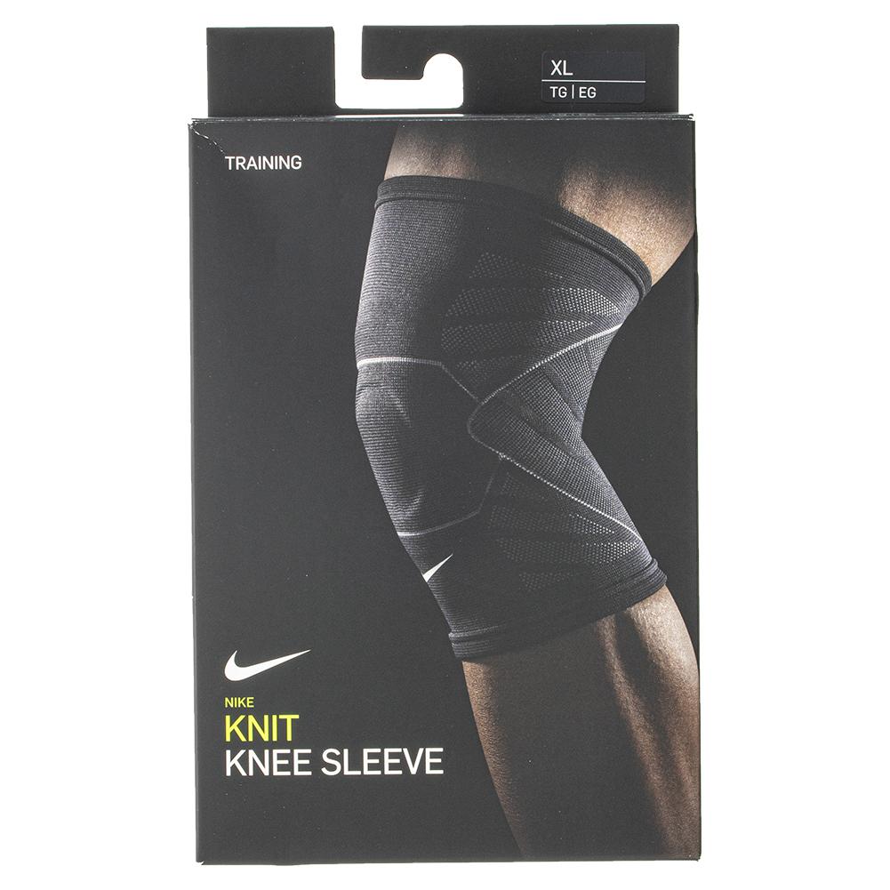  Advantage Knitted Knee Sleeve Black And Anthracite