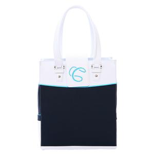 Rendezvous Tennis Tote Navy and White