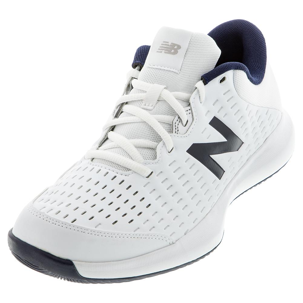 white new balance tennis shoes