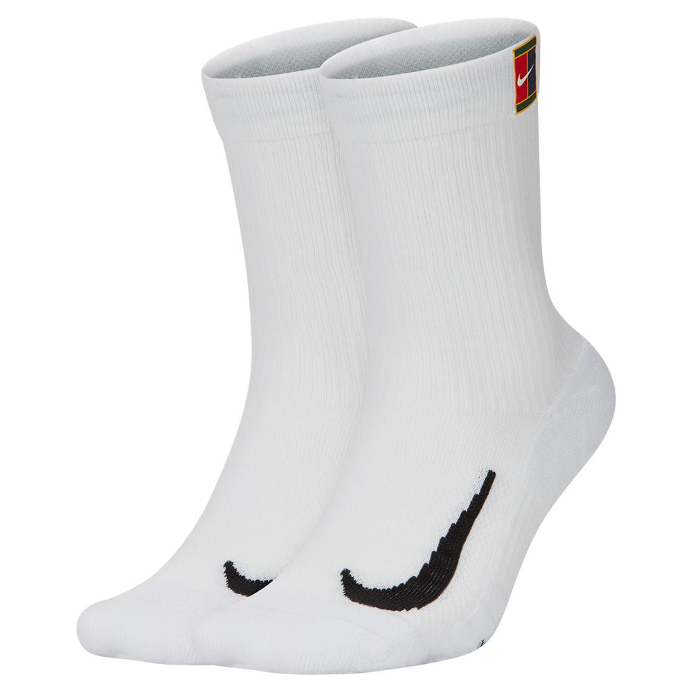 Nike Court Multiplier Cushioned Tennis Crew Socks (2 Pairs) | Tennis ...