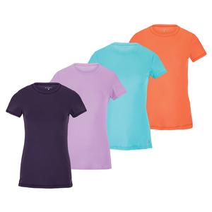 Women`s UV Short Sleeve Tennis Top