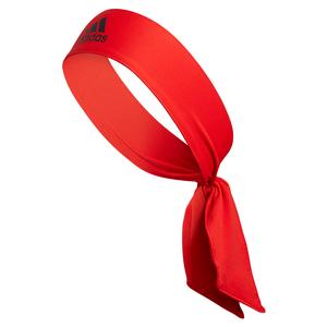 Alphaskin Tie Tennis Headband Red and Black