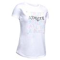 Girls` Live Graphic Athlete Short Sleeve T-Shirt 101_WHITE