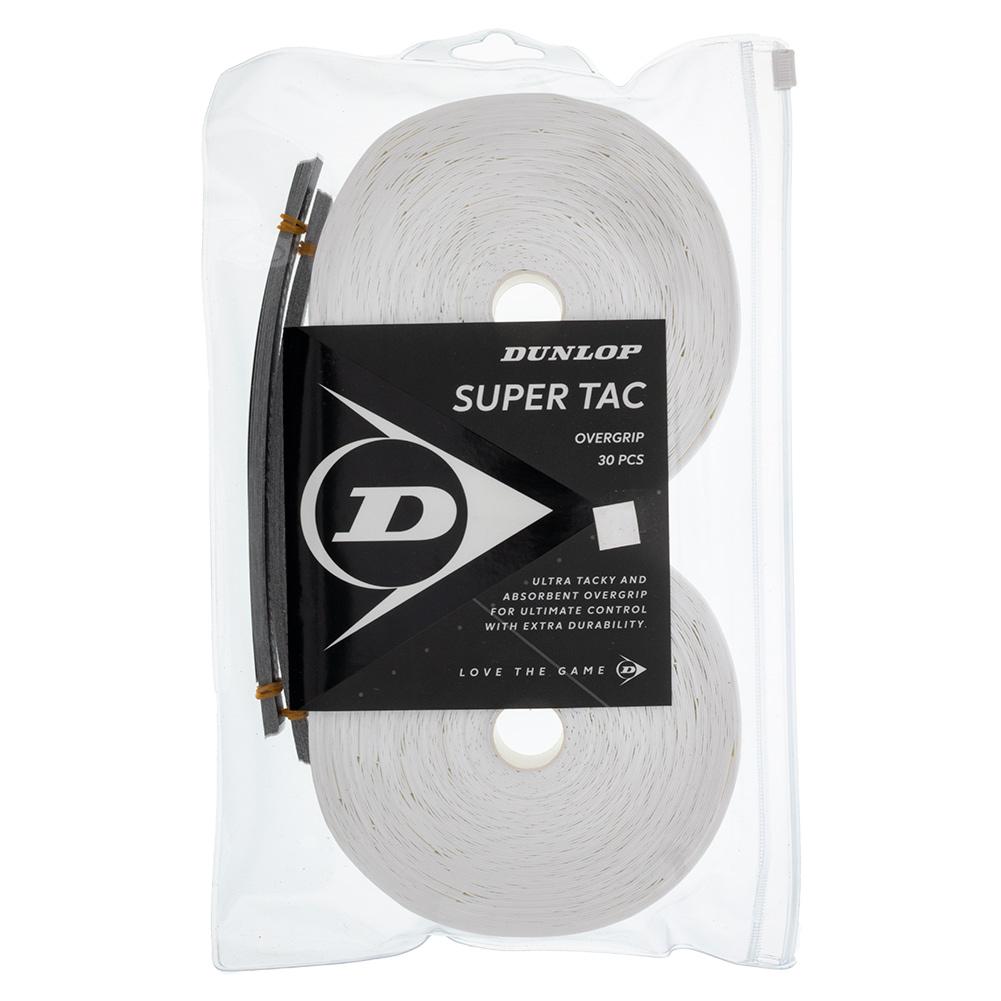  Super Tac Tennis Overgrip 30 Pack White