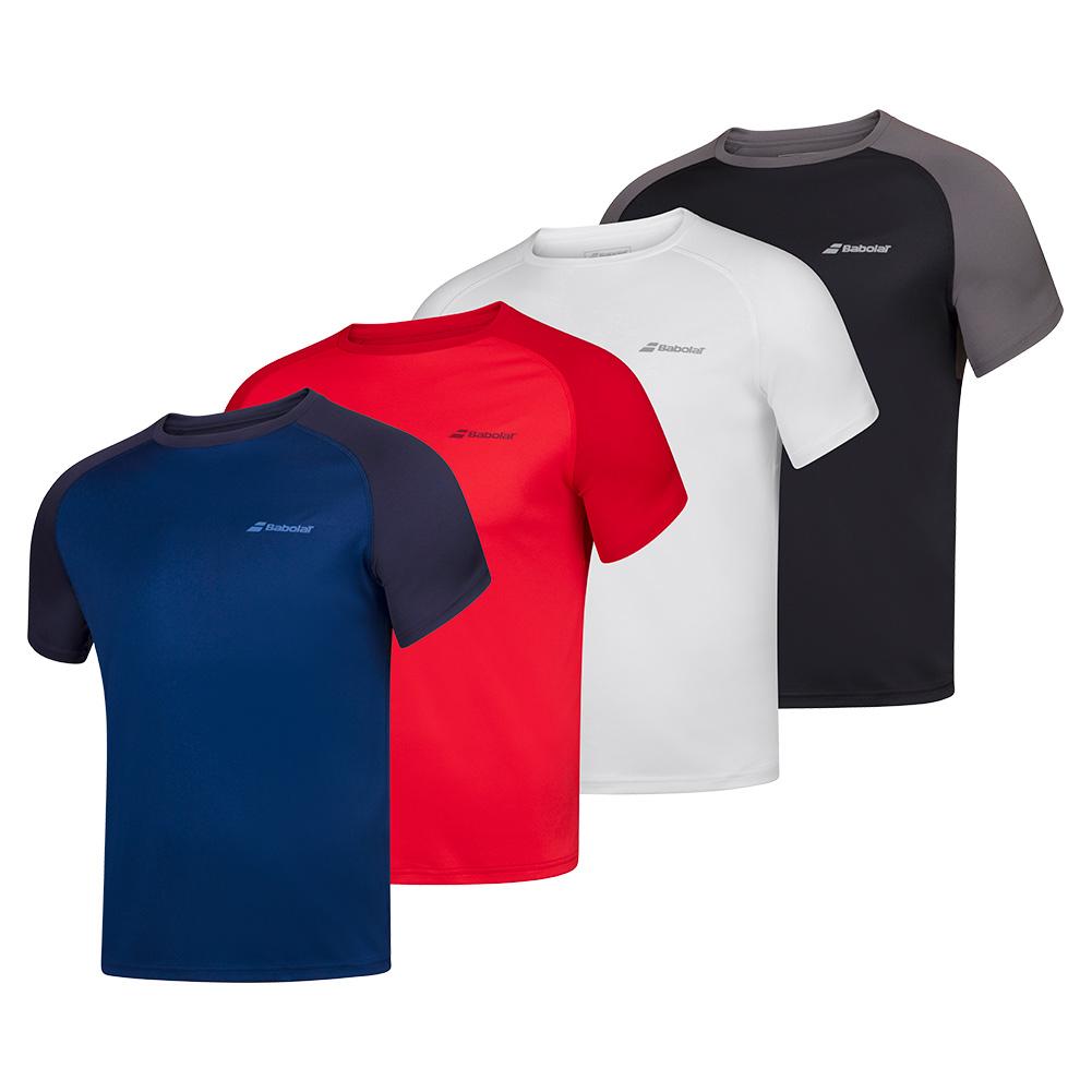 Babolat Men`s Play Crew Neck Tennis Tee | Tennis Express