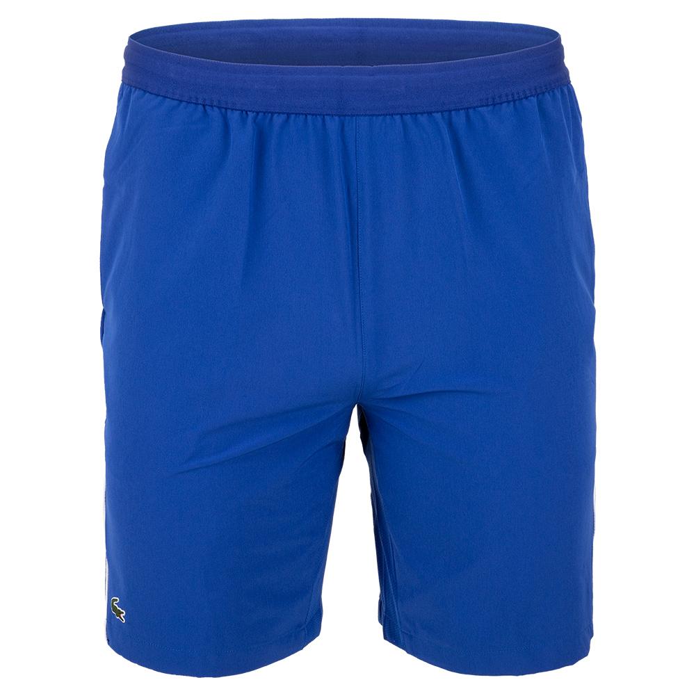 blue lacoste shorts