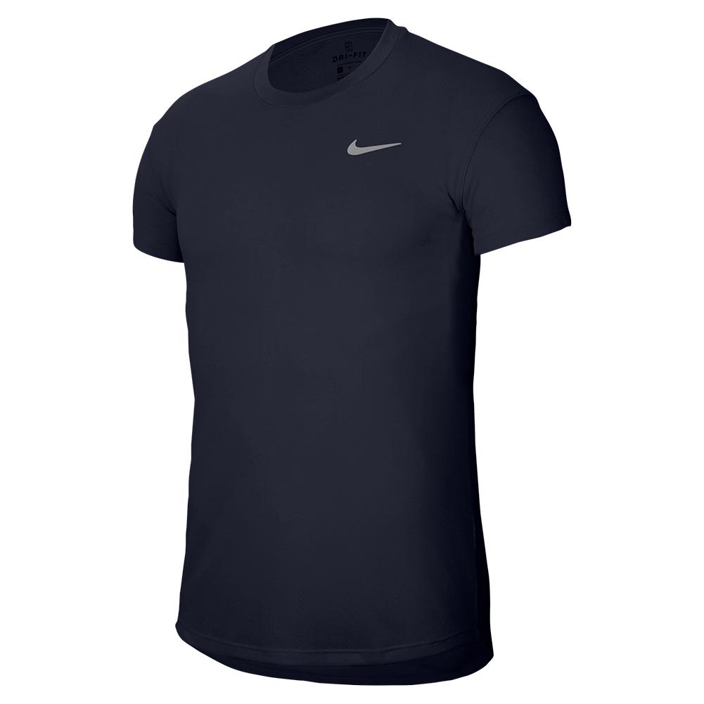 Nike Men`s Court Challenger Short Sleeve Tennis Top | Tennis Express