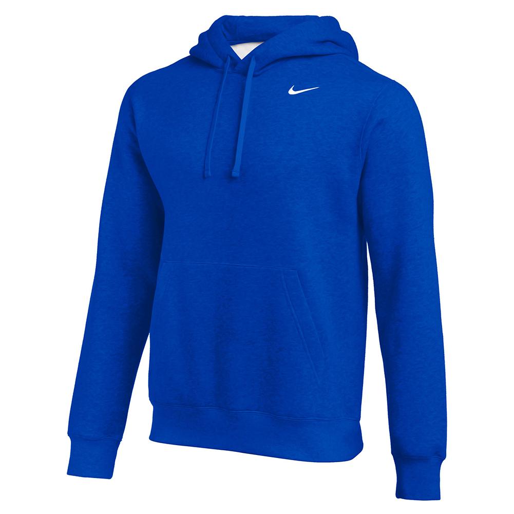 blue nike pullover hoodie men's