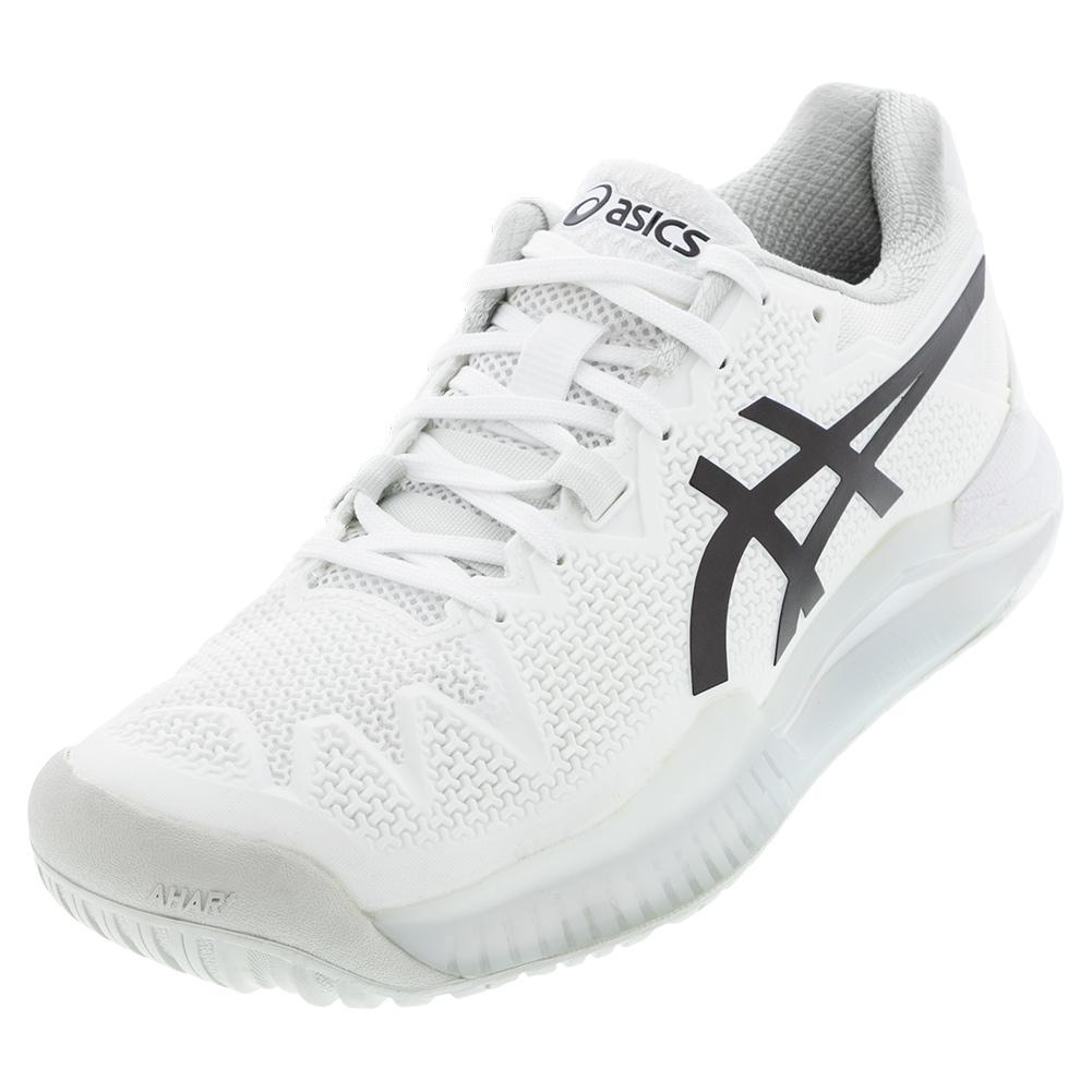 asics black tennis shoes womens