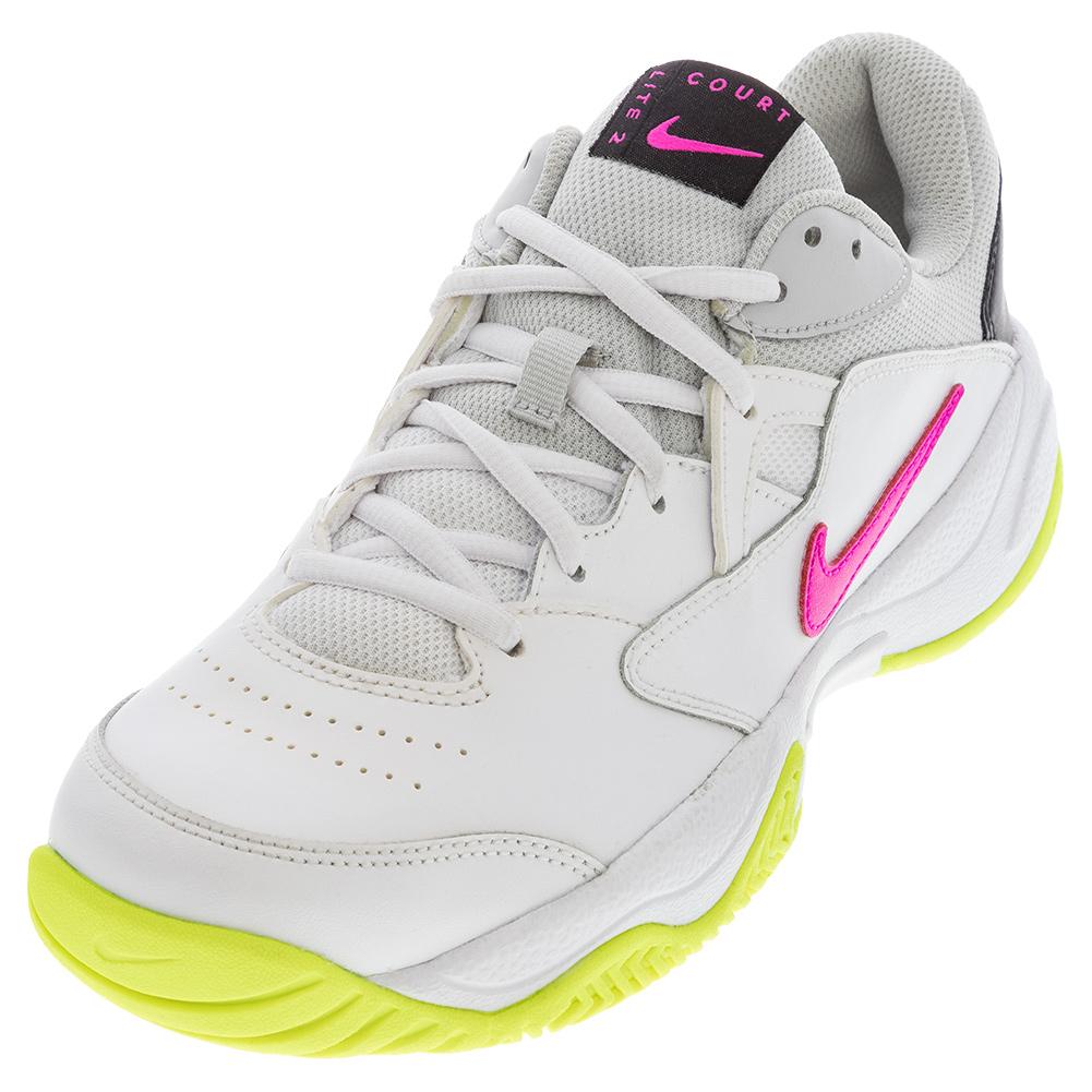 fuchsia tennis shoes