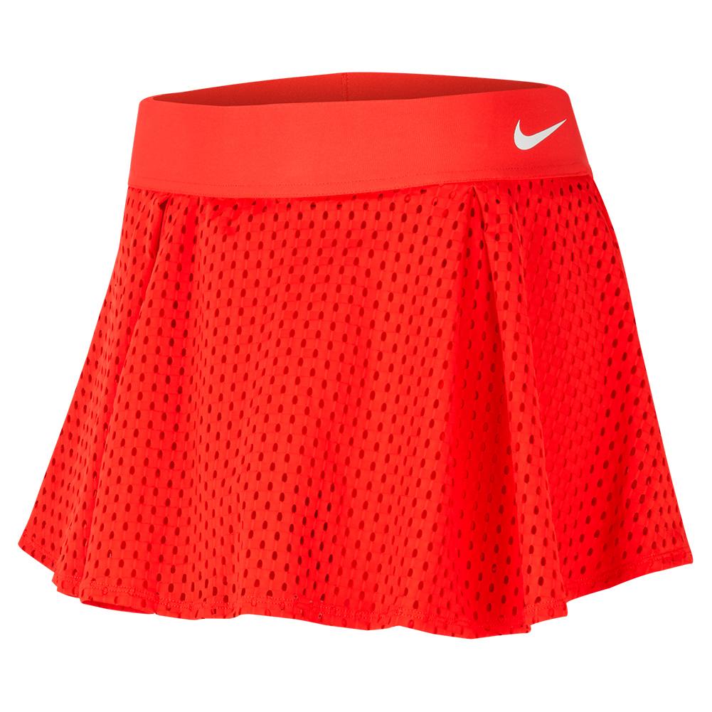 nike tennis skirt red