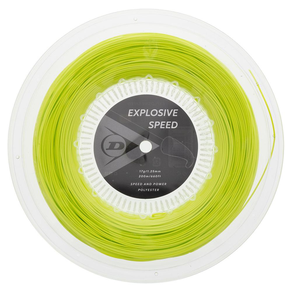 Dunlop Explosive Speed Yellow 17g Tennis String Reel - 10303315R