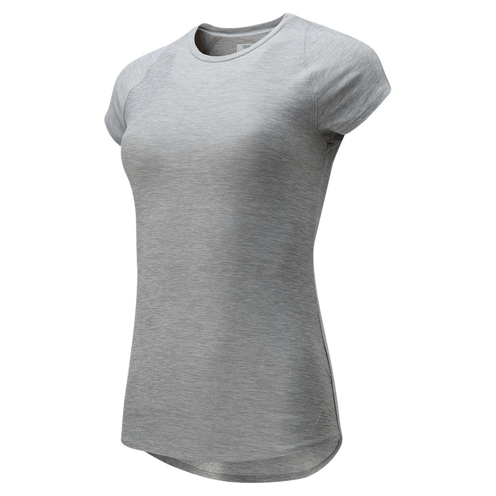 New Balance Women's Transform Perfect Performance Top in Athletic Grey