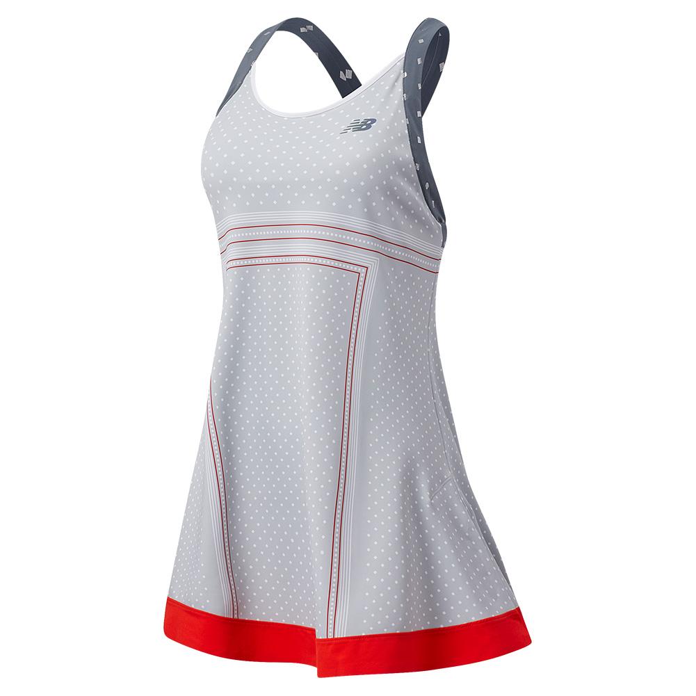 Tournament Tennis Dress in Light Aluminum