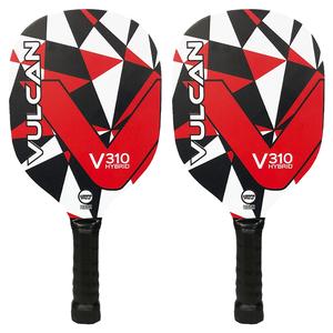 V310 Starter Pickleball Paddle Set of 2 Rouge Red Geo