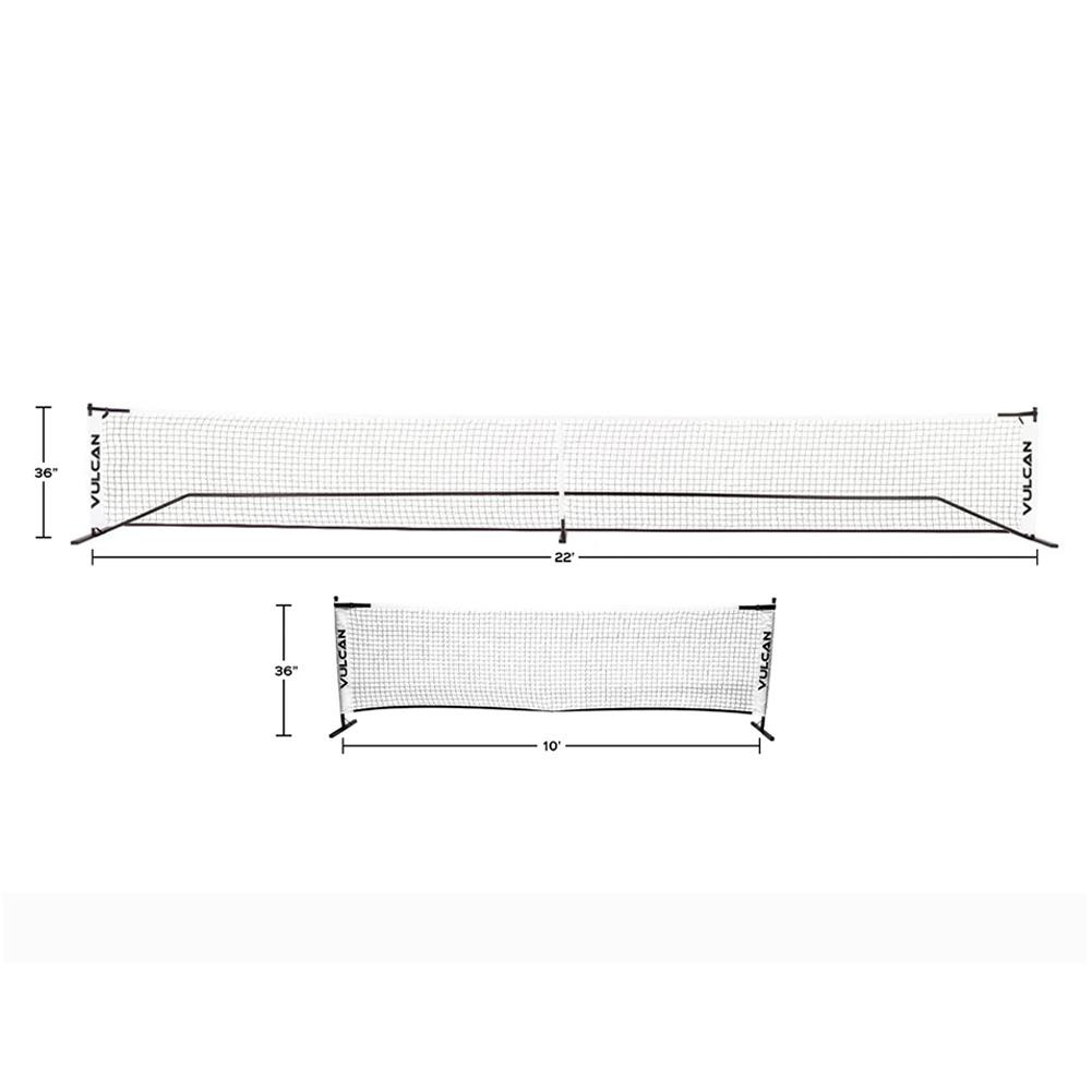 Badminton Net Dimensions & Drawings