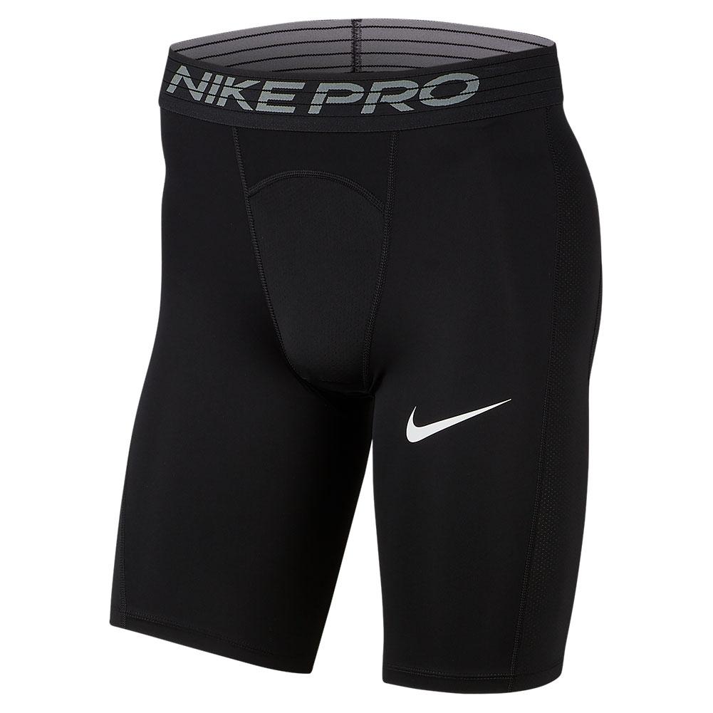 Nike Pro Men's Long Shorts in Black & White | Tennis Express