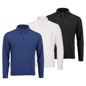 Men`s Long Sleeve Tennis Polo