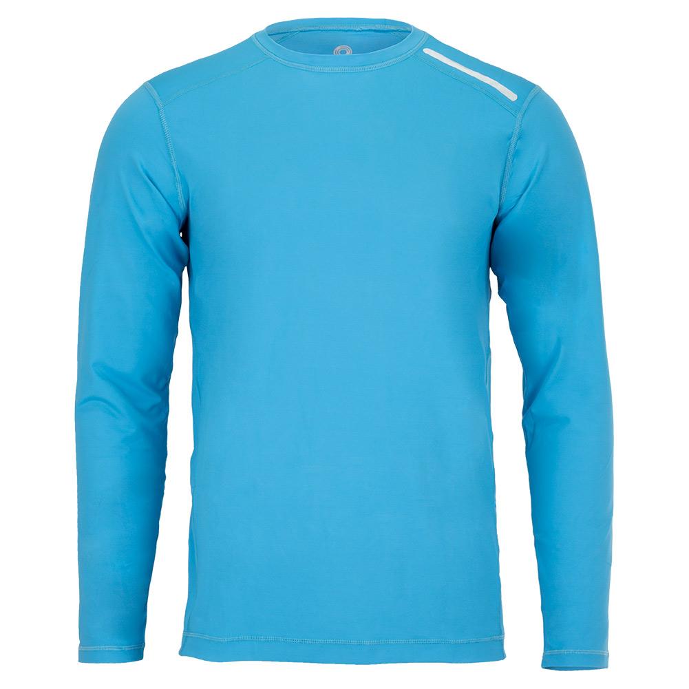 BLOQUV Men`s Jet Tee Long Sleeve Tennis Tops in Green, Blue, or Red ...