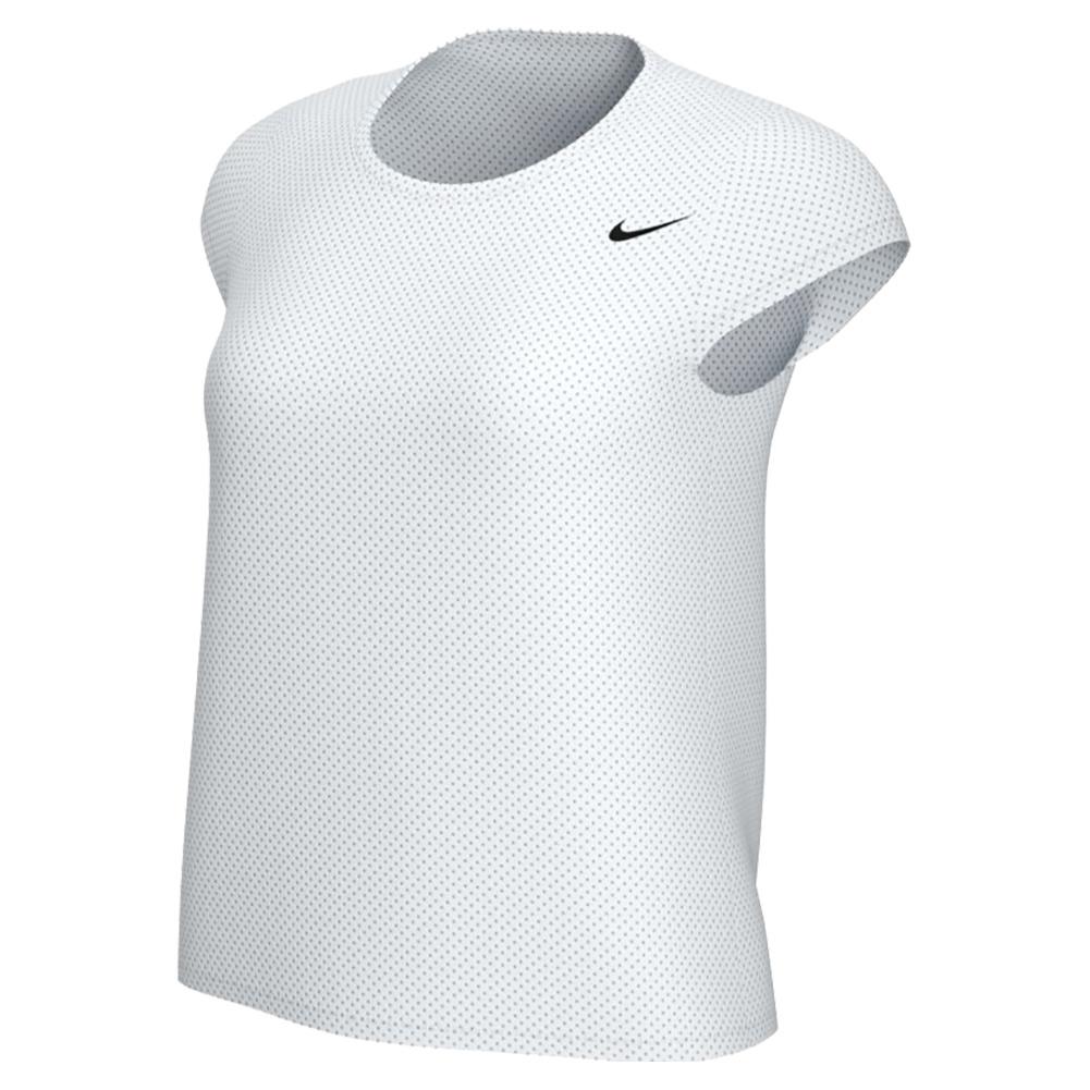 Opnieuw schieten Azijn achterzijde Nike Women's Court Dri-FIT Victory Short Sleeve Tennis Top Plus Size